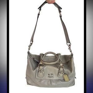 Coach Sabrina Madison Satchel Gray